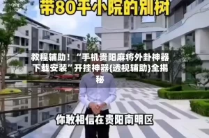 教程辅助！“手机贵阳麻将外卦神器下载安装”开挂神器{透视辅助}全揭秘