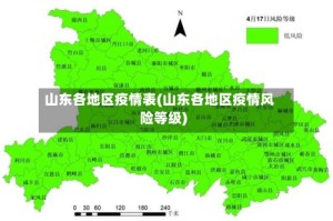 山东各地区疫情表(山东各地区疫情风险等级)