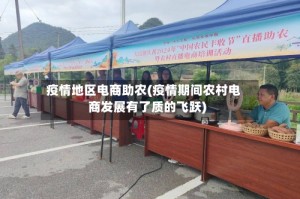 疫情地区电商助农(疫情期间农村电商发展有了质的飞跃)