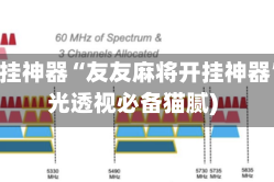 辅助开挂神器“友友麻将开挂神器”(曝光透视必备猫腻)