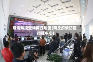 疫情防控查询商丘地区(商丘疫情防控指挥中心)