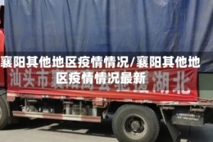 襄阳其他地区疫情情况/襄阳其他地区疫情情况最新