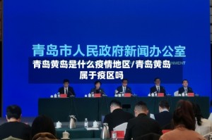 青岛黄岛是什么疫情地区/青岛黄岛属于疫区吗