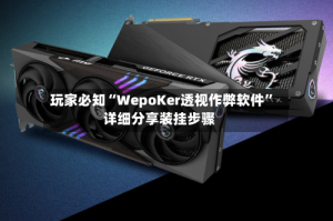 玩家必知“WepoKer透视作弊软件”详细分享装挂步骤