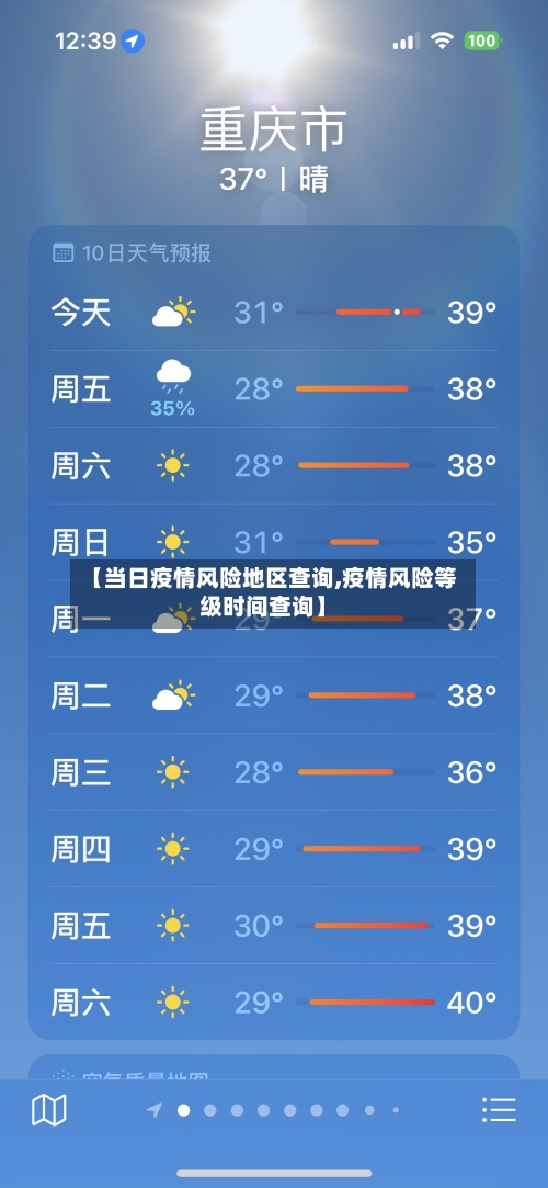 【当日疫情风险地区查询,疫情风险等级时间查询】-第2张图片