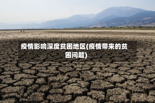 疫情影响深度贫困地区(疫情带来的贫困问题)-第2张图片