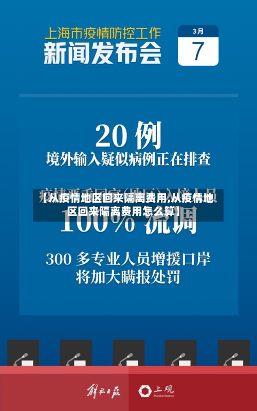 【从疫情地区回来隔离费用,从疫情地区回来隔离费用怎么算】-第1张图片