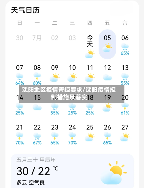 沈阳地区疫情管控要求/沈阳疫情控制措施及落实-第1张图片