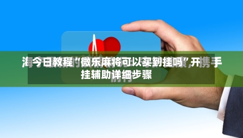 今日教程“微乐麻将可以买到挂吗”开挂辅助详细步骤-第1张图片