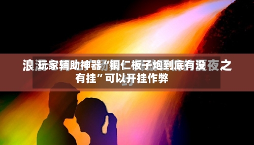 玩家辅助神器“铜仁板子炮到底有没有挂	”可以开挂作弊-第3张图片