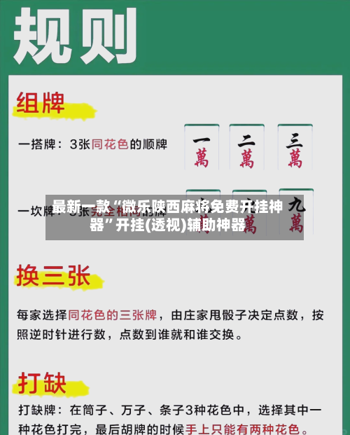 最新一款“微乐陕西麻将免费开挂神器”开挂(透视)辅助神器-第2张图片