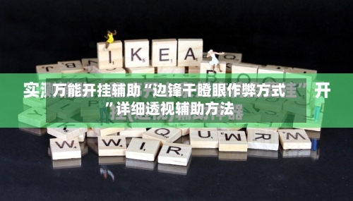 万能开挂辅助“边锋干瞪眼作弊方式”详细透视辅助方法-第2张图片