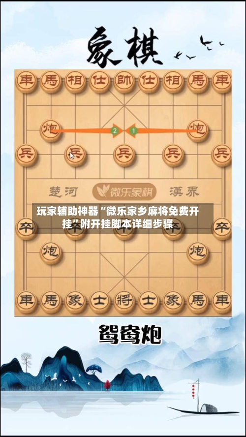 玩家辅助神器“微乐家乡麻将免费开挂”附开挂脚本详细步骤-第1张图片