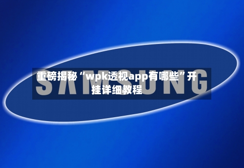 重磅揭秘“wpk透视app有哪些	”开挂详细教程-第1张图片