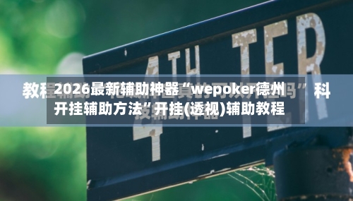 2026最新辅助神器“wepoker德州开挂辅助方法”开挂(透视)辅助教程-第2张图片