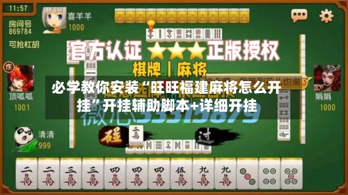 必学教你安装“旺旺福建麻将怎么开挂”开挂辅助脚本+详细开挂-第3张图片