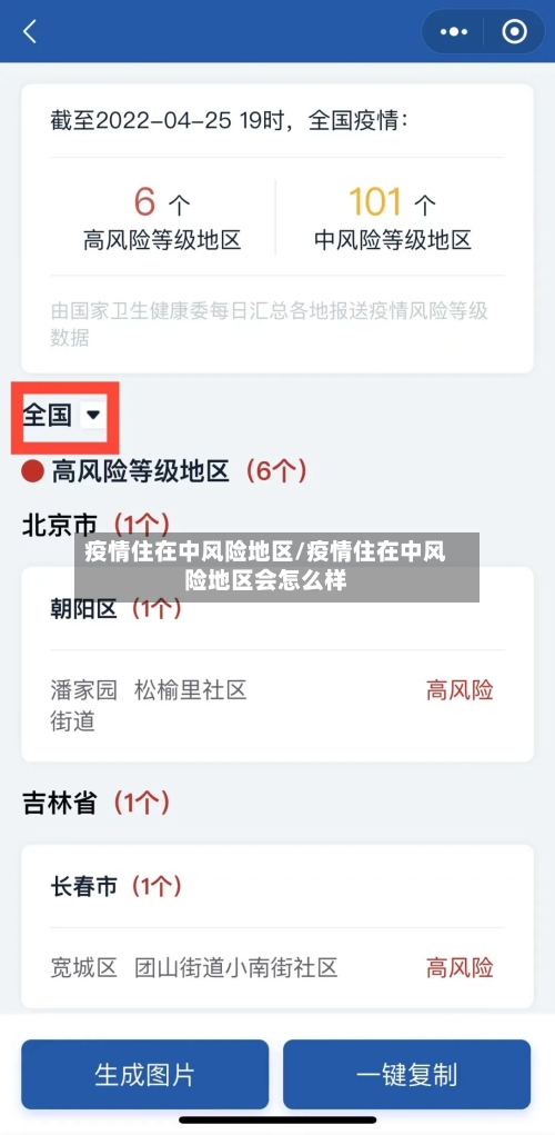 疫情住在中风险地区/疫情住在中风险地区会怎么样-第1张图片
