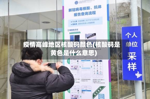 疫情高峰地区核酸码颜色(核酸码是黄色是什么意思)-第1张图片