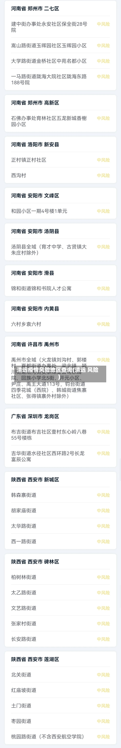 清远疫情风险地区查询(清远 风险)-第1张图片