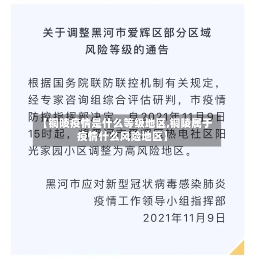 【铜陵疫情是什么等级地区,铜陵属于疫情什么风险地区】-第3张图片