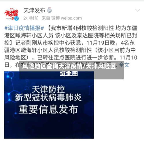 风险地区查询天津疫情/天津风险区域地图-第1张图片
