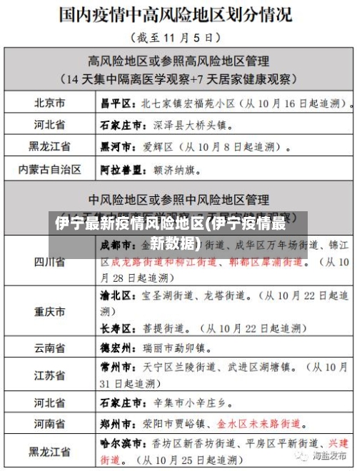 伊宁最新疫情风险地区(伊宁疫情最新数据)-第1张图片