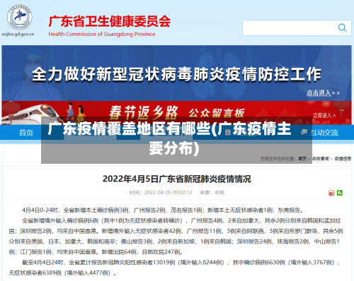 广东疫情覆盖地区有哪些(广东疫情主要分布)-第1张图片