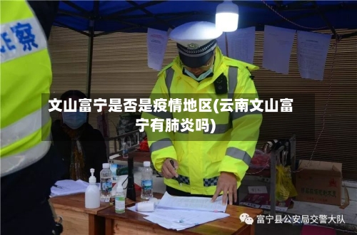 文山富宁是否是疫情地区(云南文山富宁有肺炎吗)-第1张图片